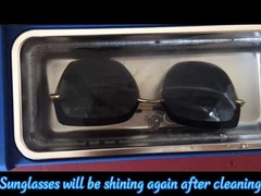 টেবিলটপ ডিজিটাল আলট্রাসনিক ক্লিনার ৪২kHz ৬৫০ মিলি জুয়েলারীর জন্য