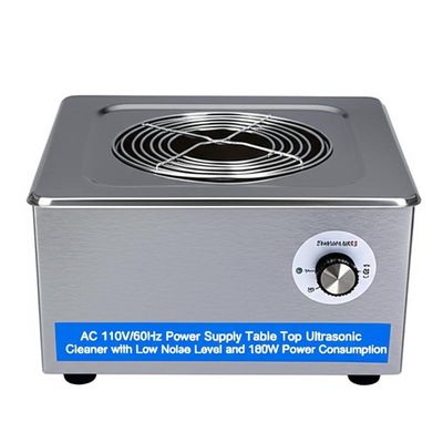 AC 110V/60Hz Power Supply Table Top Ultrasonic Cleaner with Low Noise Level and 180W Power Consumption
