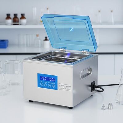 2.5L ক্লিনিং ট্যাঙ্ক ধারণক্ষমতা টেবিল-টপ আল্ট্রাসনিক ক্লীনার, কম নয়েজ লেভেল সহ, ল্যাবরেটরি এবং ইন্ডাস্ট্রিয়াল ব্যবহারের জন্য উপযুক্ত