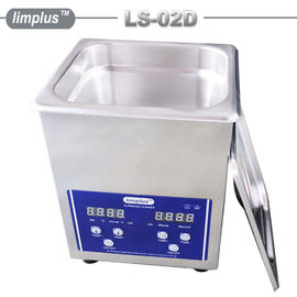 60W হিটার Limplus 2liter টেবিল শীর্ষ অতিস্বনক ক্লিনার চশমা ওয়াচ জন্য 40kHz ফ্রিকোয়েন্সি
